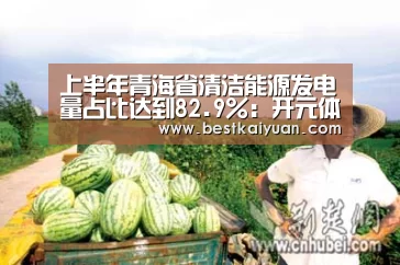 上半年青海省清洁能源发电量占比达到82.9%:开元体育(图3) 开元直播