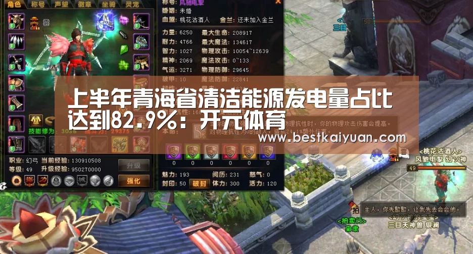 上半年青海省清洁能源发电量占比达到82.9%:开元体育(图4) 开元下载